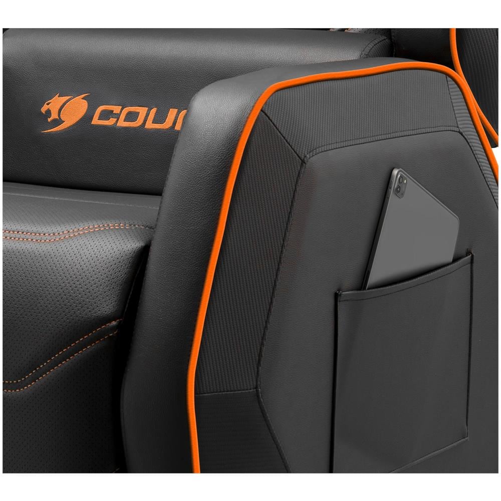 Ranger S Divano da gaming Nero, Arancione - Foto 8