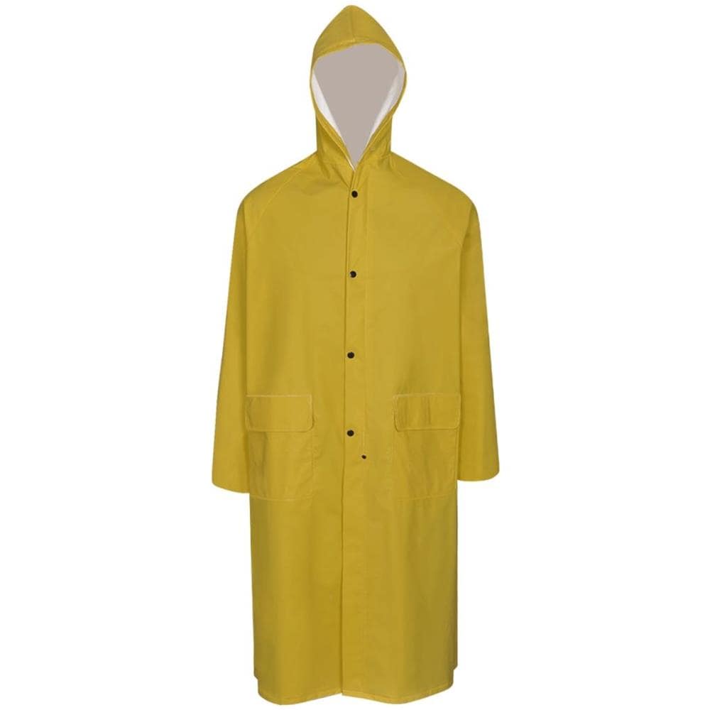 Impermeabile Giallo Resistente Con Cappuccio Xxl - Foto 1