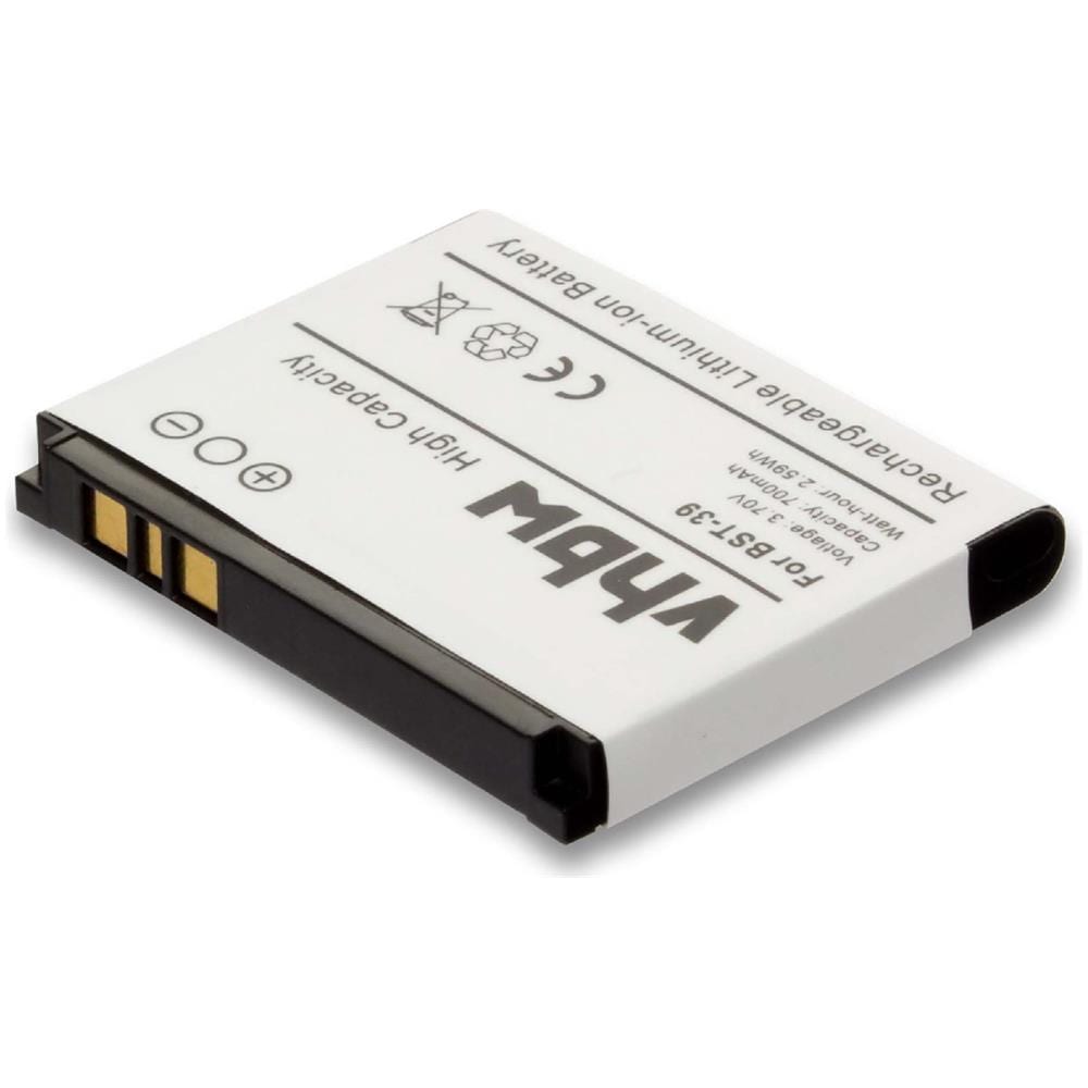Batteria Li-ion Per Sony Ericsson W380 / W910i / Z555i / T707i / W 380 / 910i / Z 555i / T 707i Sostituisce Bst-39 - Foto 1
