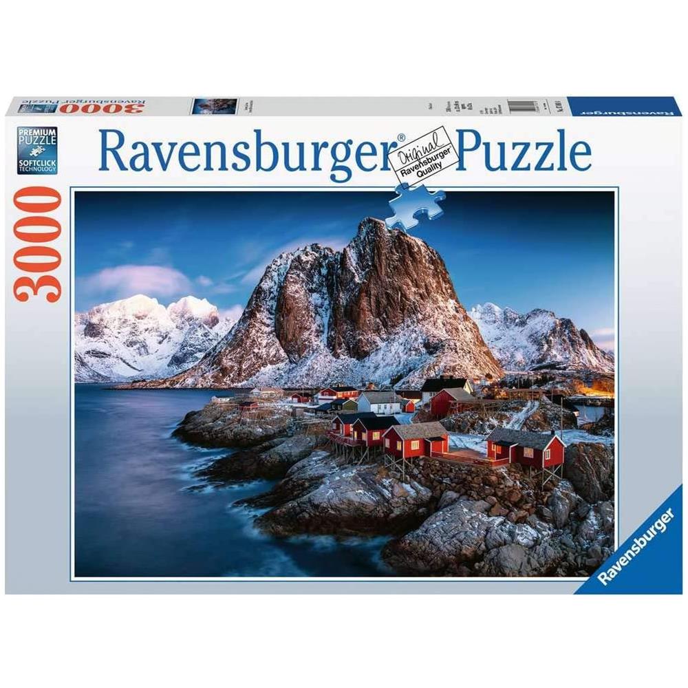 Puzzle 3000 Hamnoy Lofoten - Foto 1
