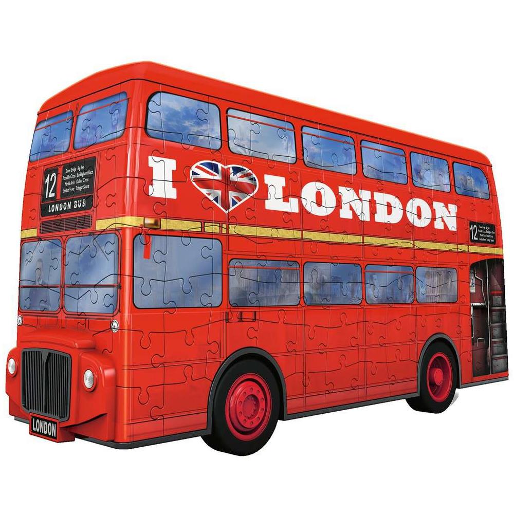 Puzzle 3D London Bus 216 pz 28 x 8 x 15 cm 12534 - Foto 2