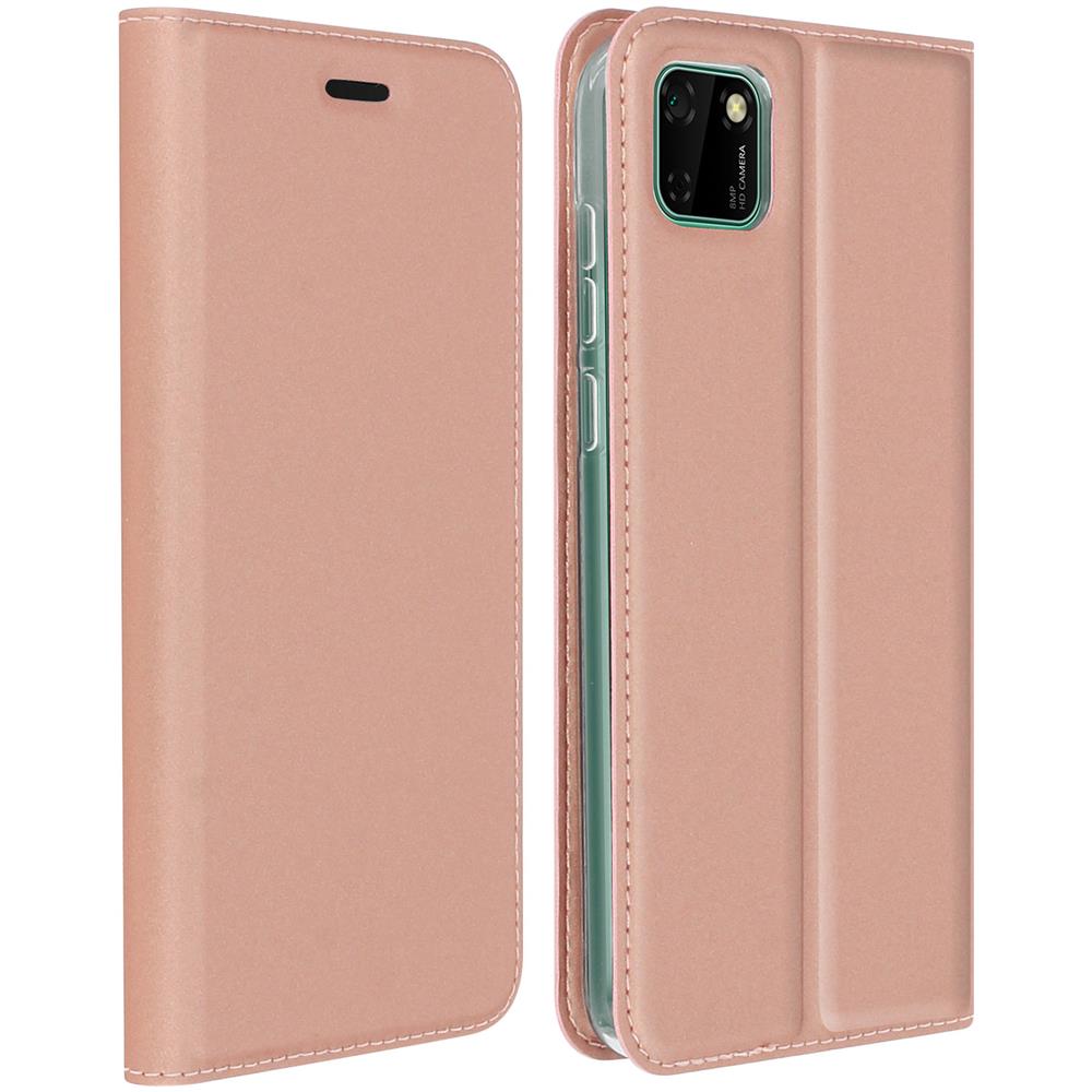 Custodia Huawei Y5p Custodia Supporto Video Rosa - Foto 1