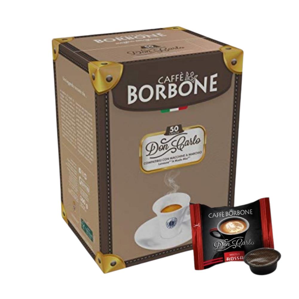 Borbone Don Carlo 250 Capsule Miscela Rossa Compatibile Lavazza A Modio Mio - Foto 1