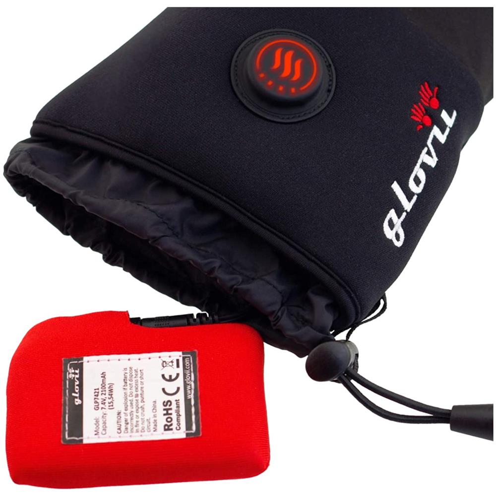 Glb Guanto Sintetico Poliestere Elastan Taglie Xl Nero - Foto 2