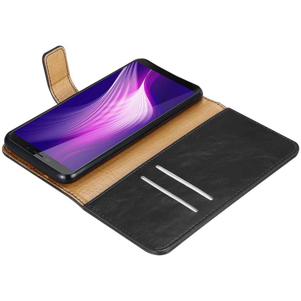 Custodia Compatibile Con Cubot Nova In Nero Grafite - Coperchio Protettiva Con Chiusura Magnetica, Funzione Stand E Tasca Per Le Carte - Foto 8