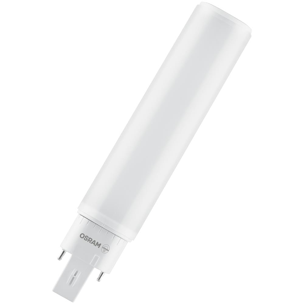 Dulux D Led Em & Ac Mains / Tubo Led: G24d-3, Lunghezza: 171 Mm, 10 W, 26 W Sostituzione Per, Opaco, Cool White, 4000 K - Foto 1