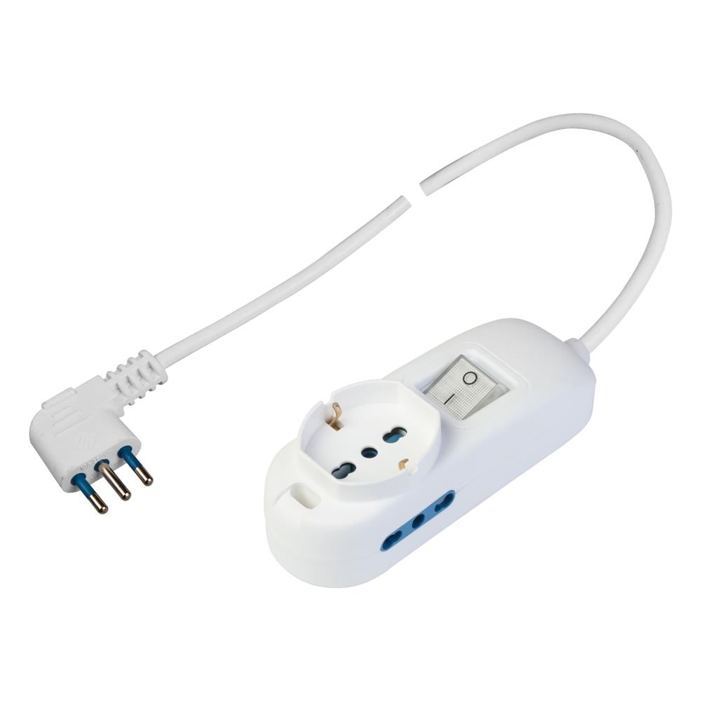 PP2500XL Prolunghe e Multiple 1,5 m 2 presa (e) AC Interno Bianco - Foto 1