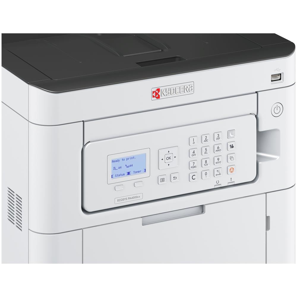 Stampante ECOSYS PA4000cx Laser a Colori A4 40 ppm (B/N) 33 ppm (a Colori) Ethernet / USB 2.0 - Foto 6
