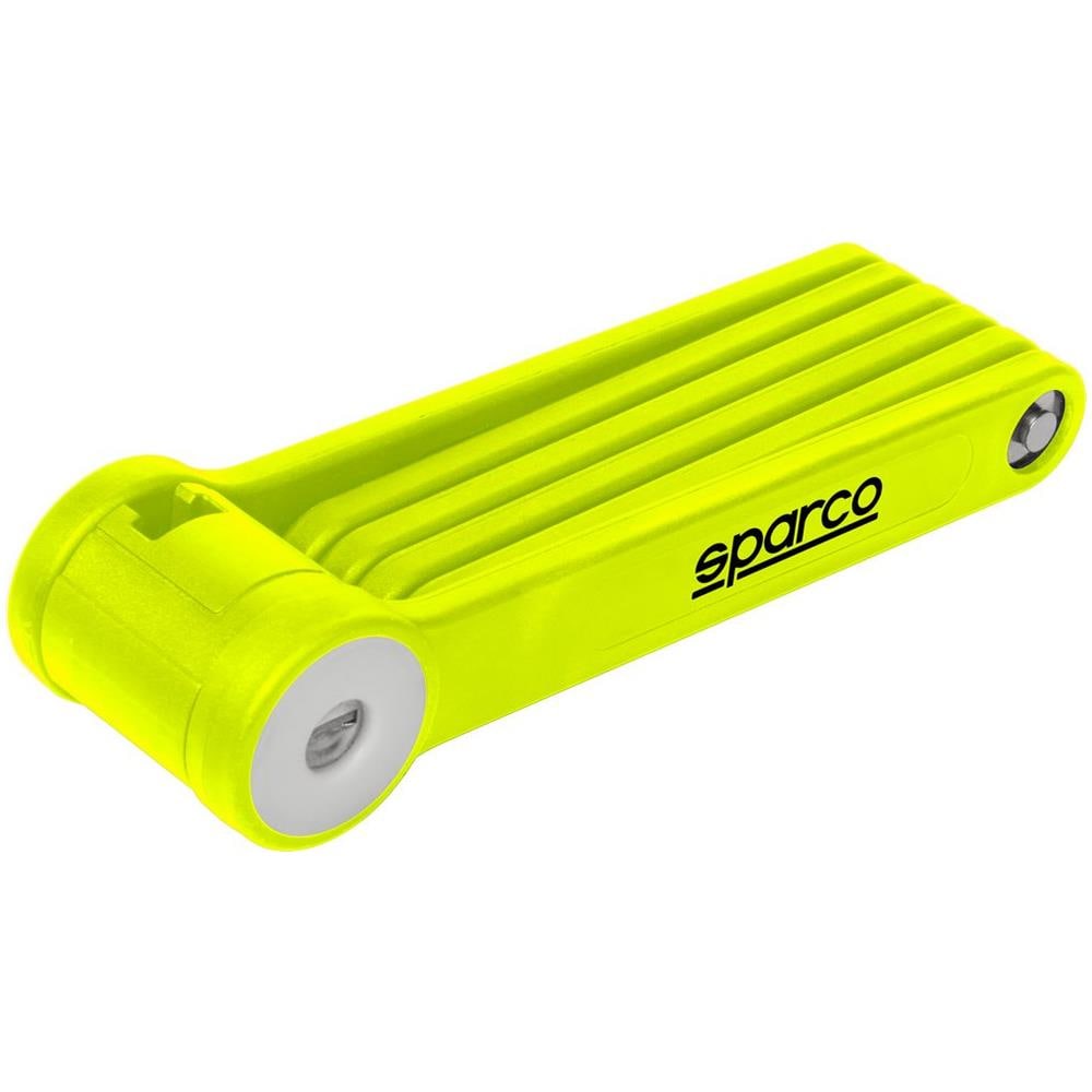 Lucchetto Giallo Pieghevole Per Bicicletta In Acciacio Zinco Ottone Abs Con Combinazione - Foto 1