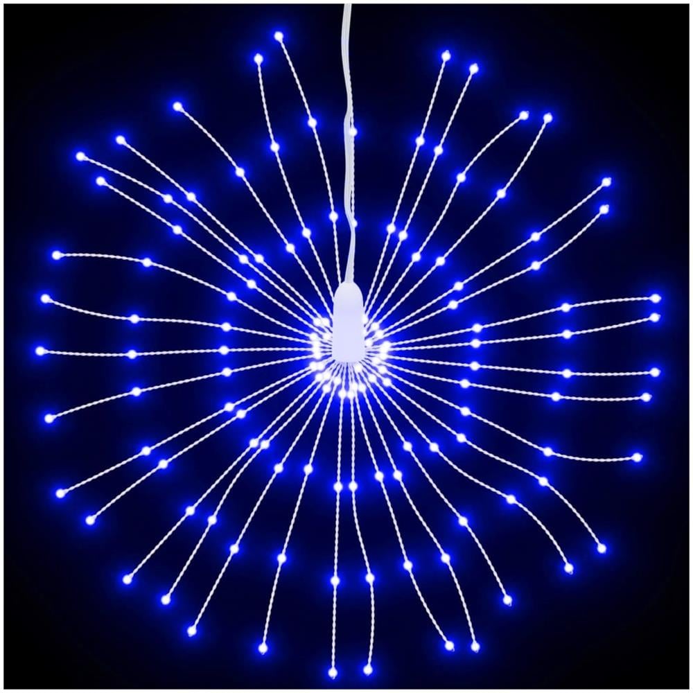 Illuminazione Di Natale Galassia 140 Led Blu 17 Cm - Foto 2