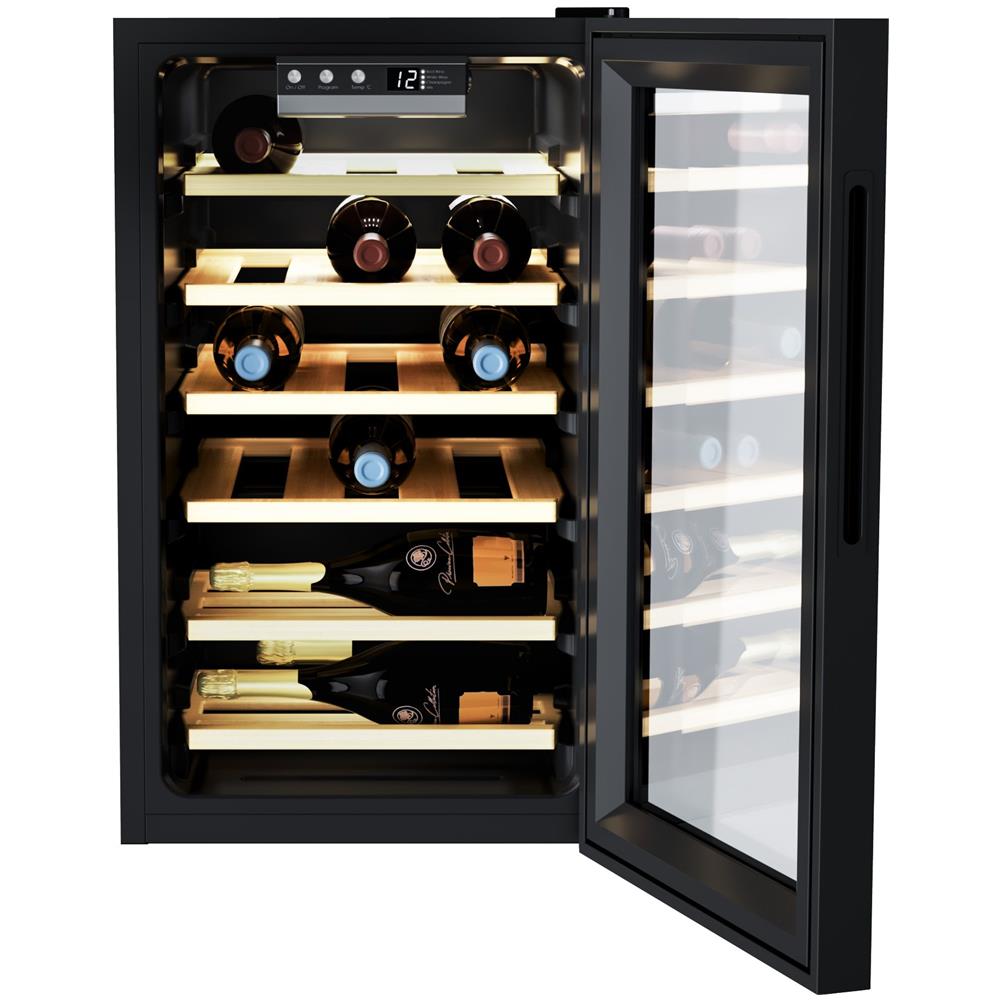 Cantinetta Vino CWC 021 Capacità 21 Bottiglie Classe G Colore Nero - Foto 4