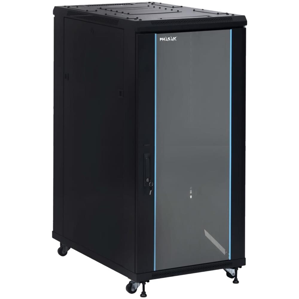 Armadio Rack per Murale 32U Colore Nero - Foto 1