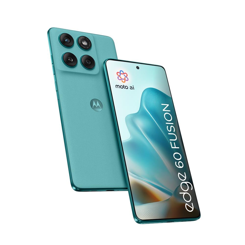 Edge 60 Fusion 5G 256GB 8GB Ram Display 6.67" P-OLED Main Camera 50MP NanoSIM+eSIM Android 15 Dimensity 7300 5200mAh Pantone Amazonite - Foto 1