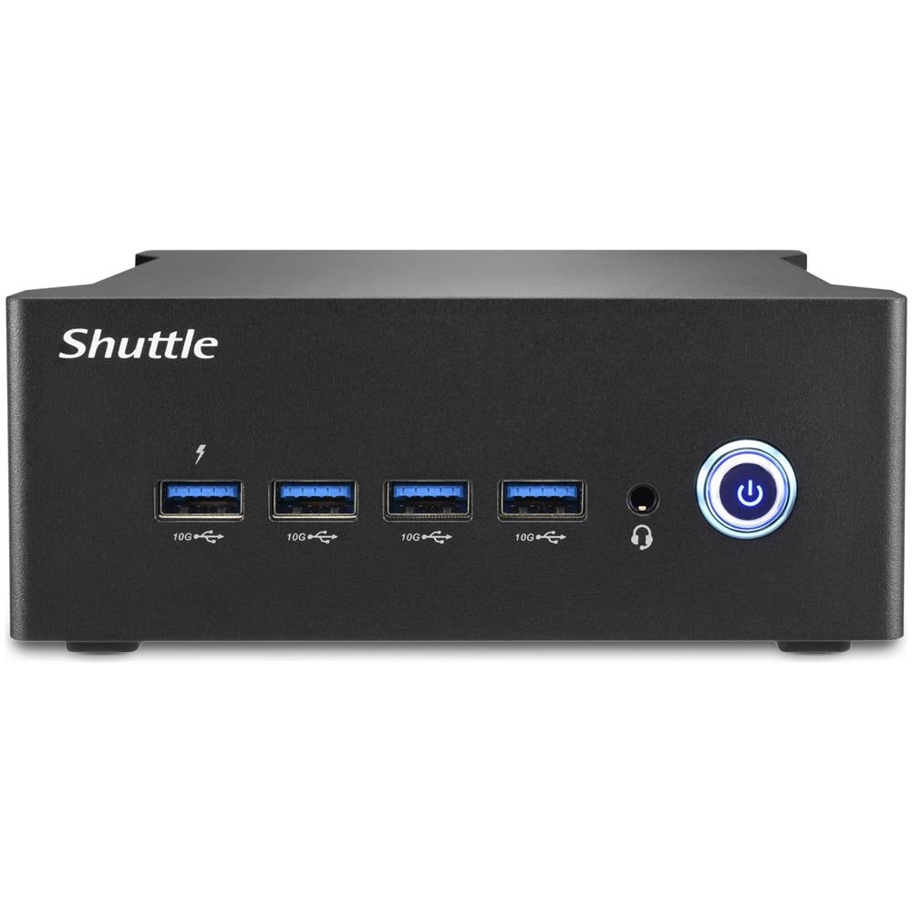 Mini PC Barebone Nano PC NT10H5 DDR5 PCI Express 1L Nero - Foto 1
