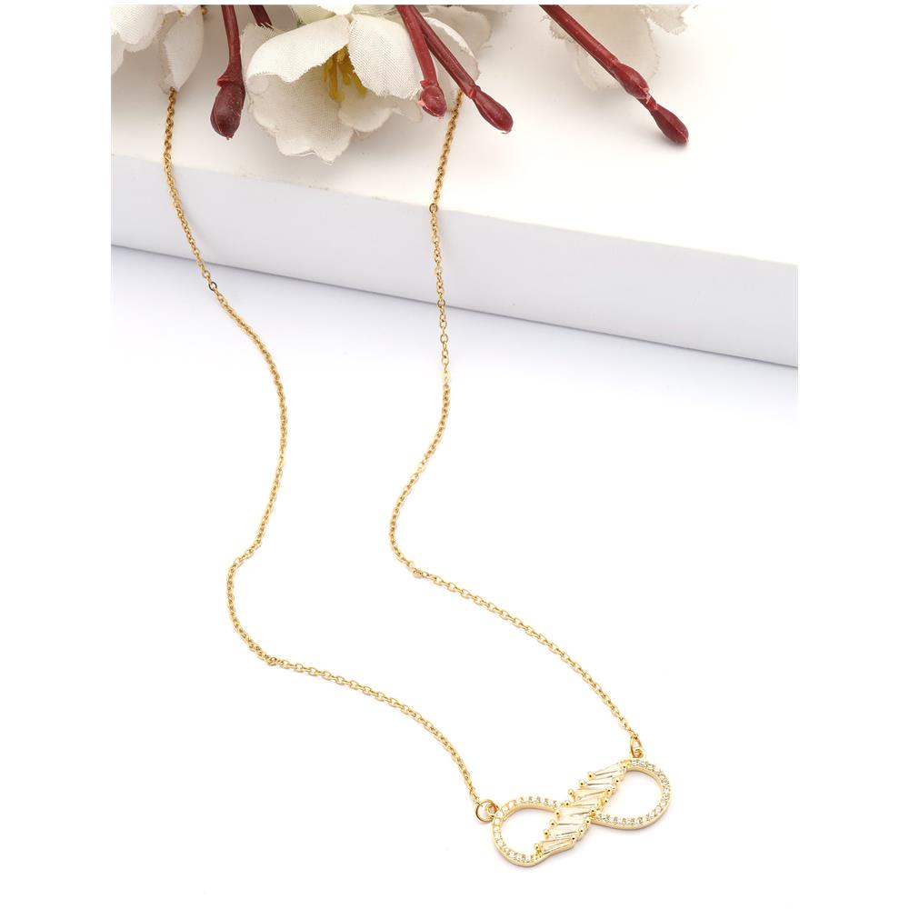 Collana Scintilla Infinito Dorata - Foto 1