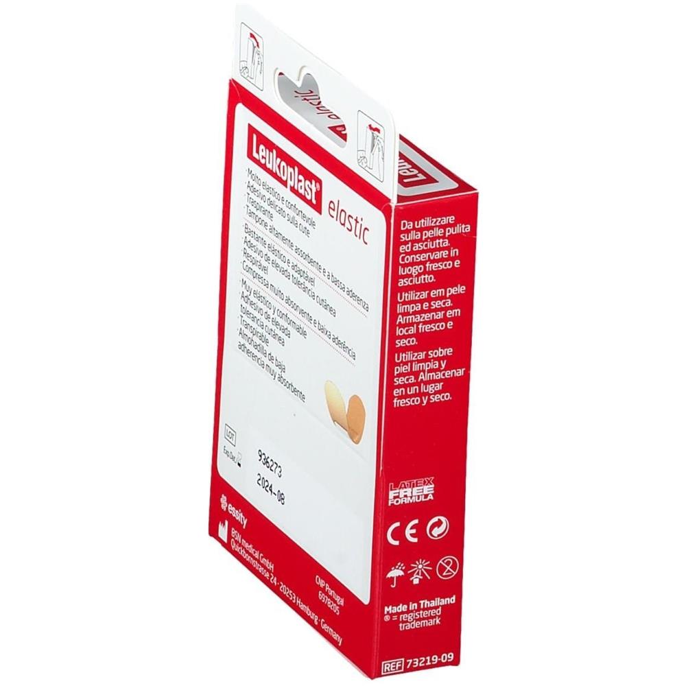 Leukoplast Elastic 20 Pezzi Assortiti 2 Misure - Foto 4