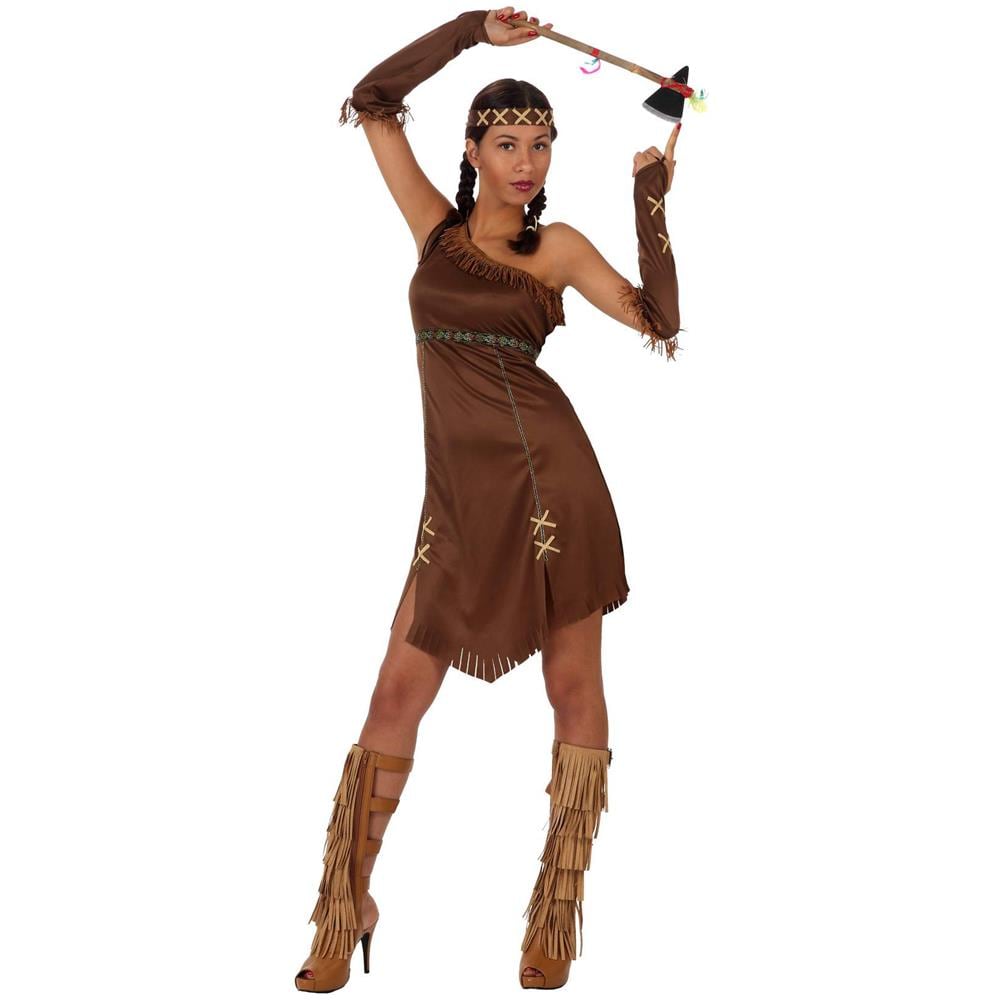 Costume Per Donna Da Pellerossa Xs / S - Foto 1