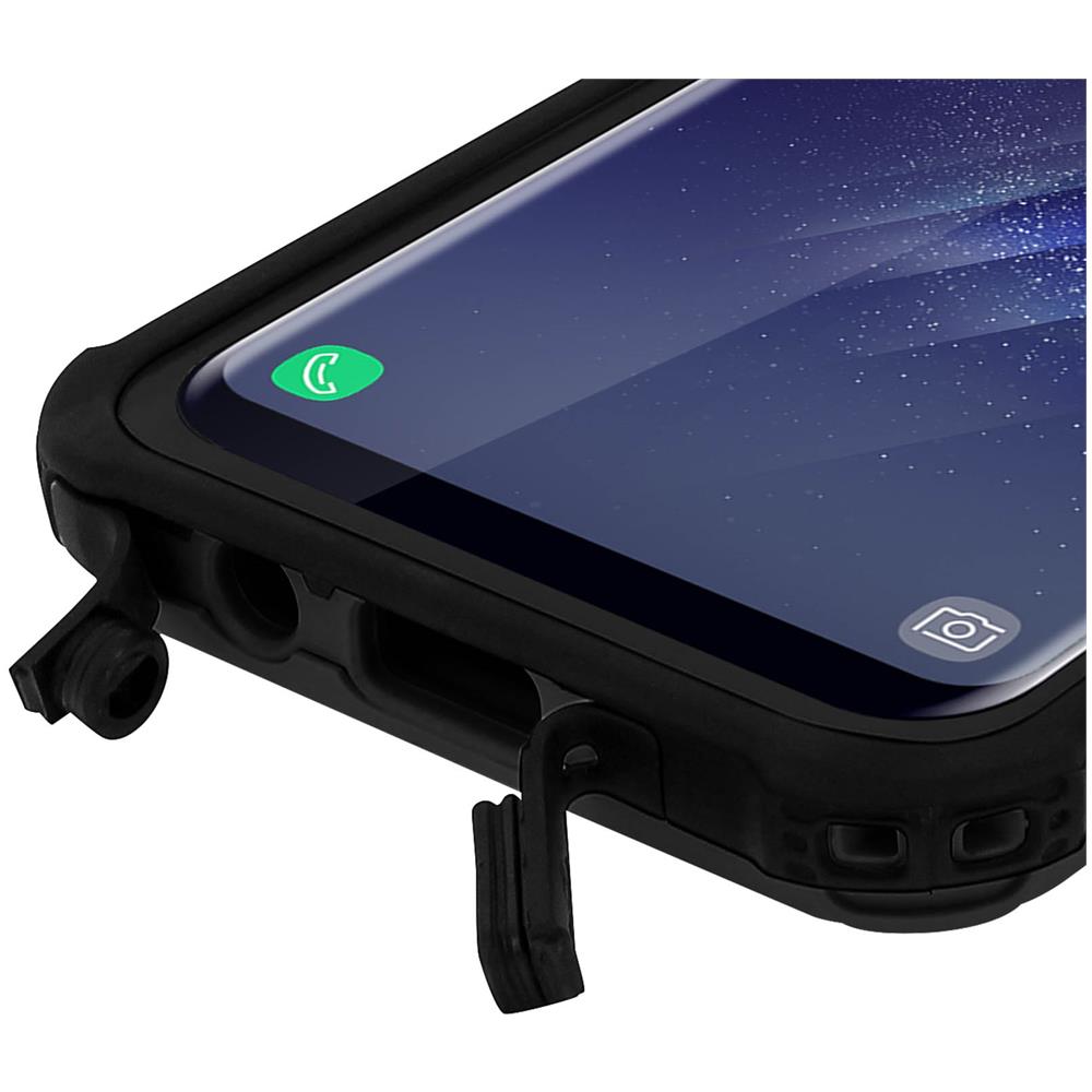 Cover Integrale Galaxy S8 Plus Impermeabile Waterproof Ip68 6m Profondità Nero - Foto 5
