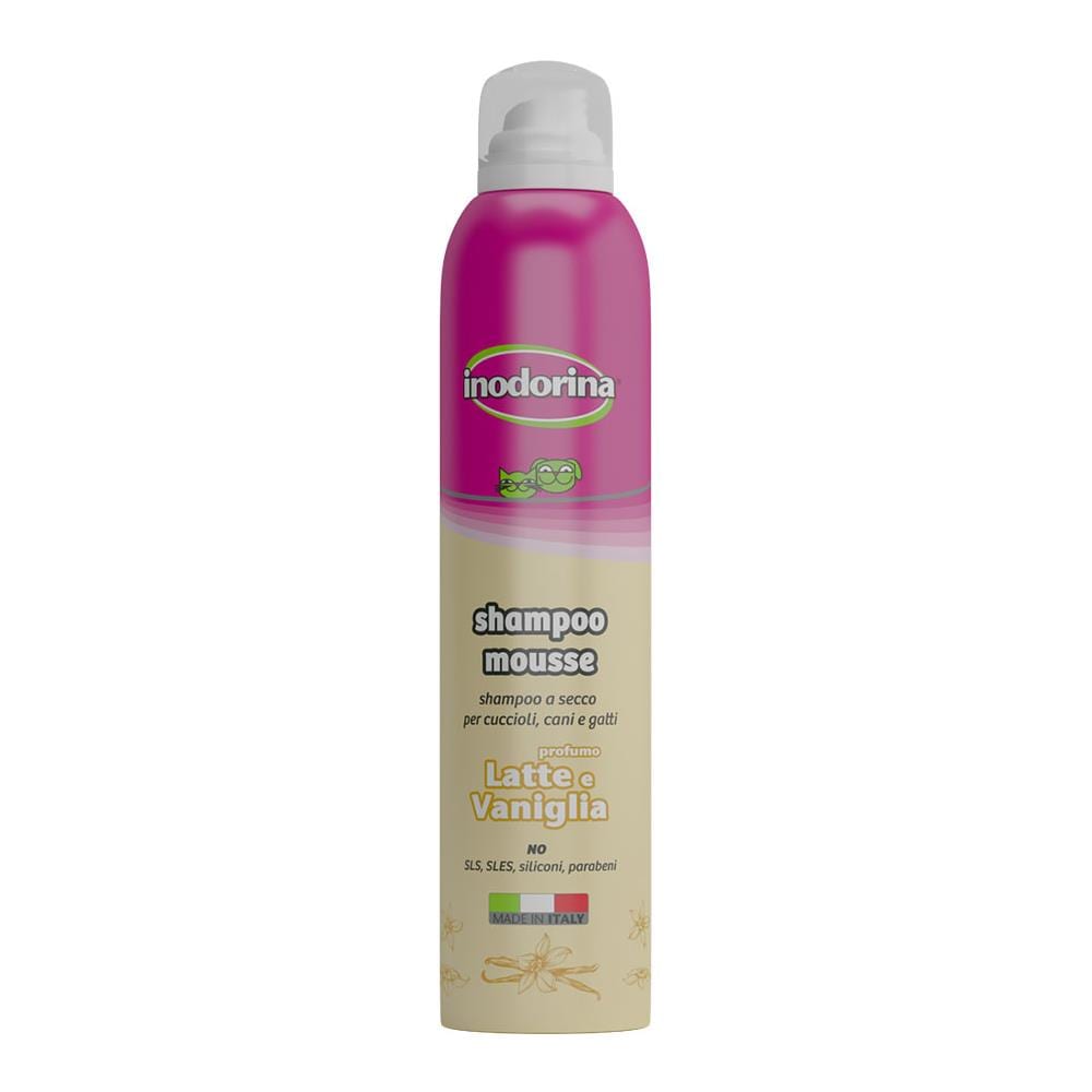 Shampoo Mousse A Secco 300 Ml - Latte E Vaniglia - Foto 1