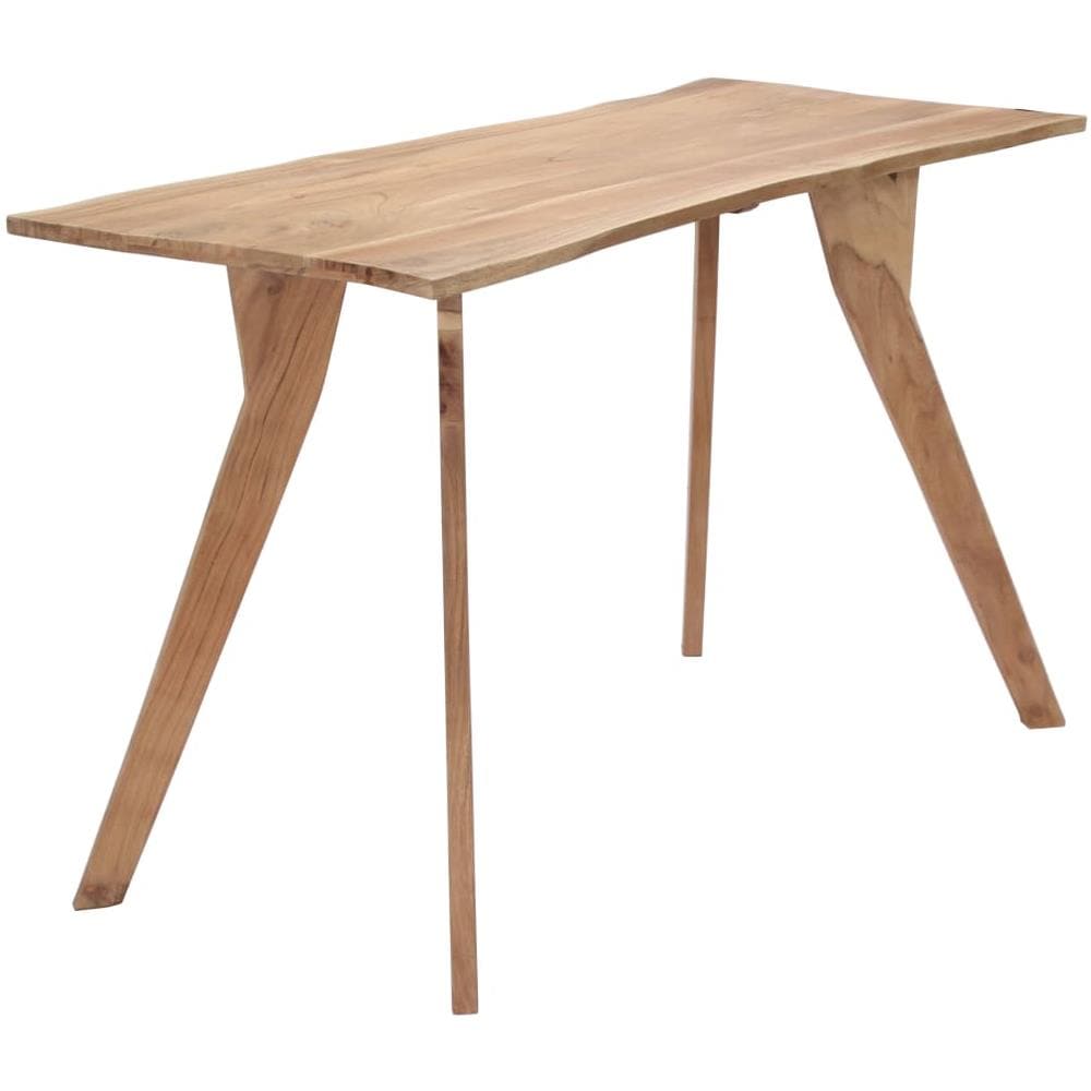 Tavolo Da Pranzo 120x58x76 Cm In Legno Massello Di Acacia - Foto 1