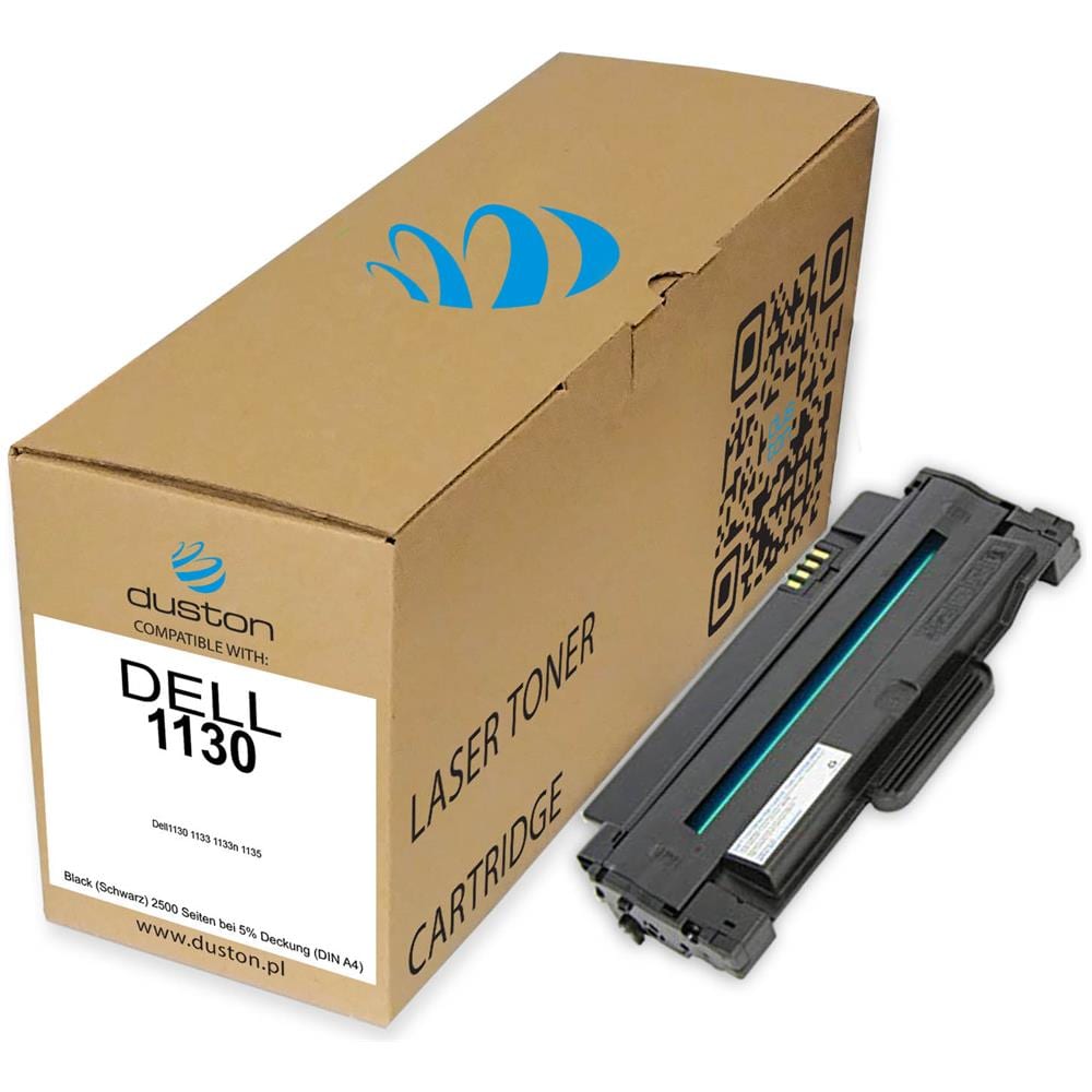 TONER COMPATIBILE - 1130, 593-10961 Negro Compatible Con Dell 1130 1133 1133n 1135 - Foto 2
