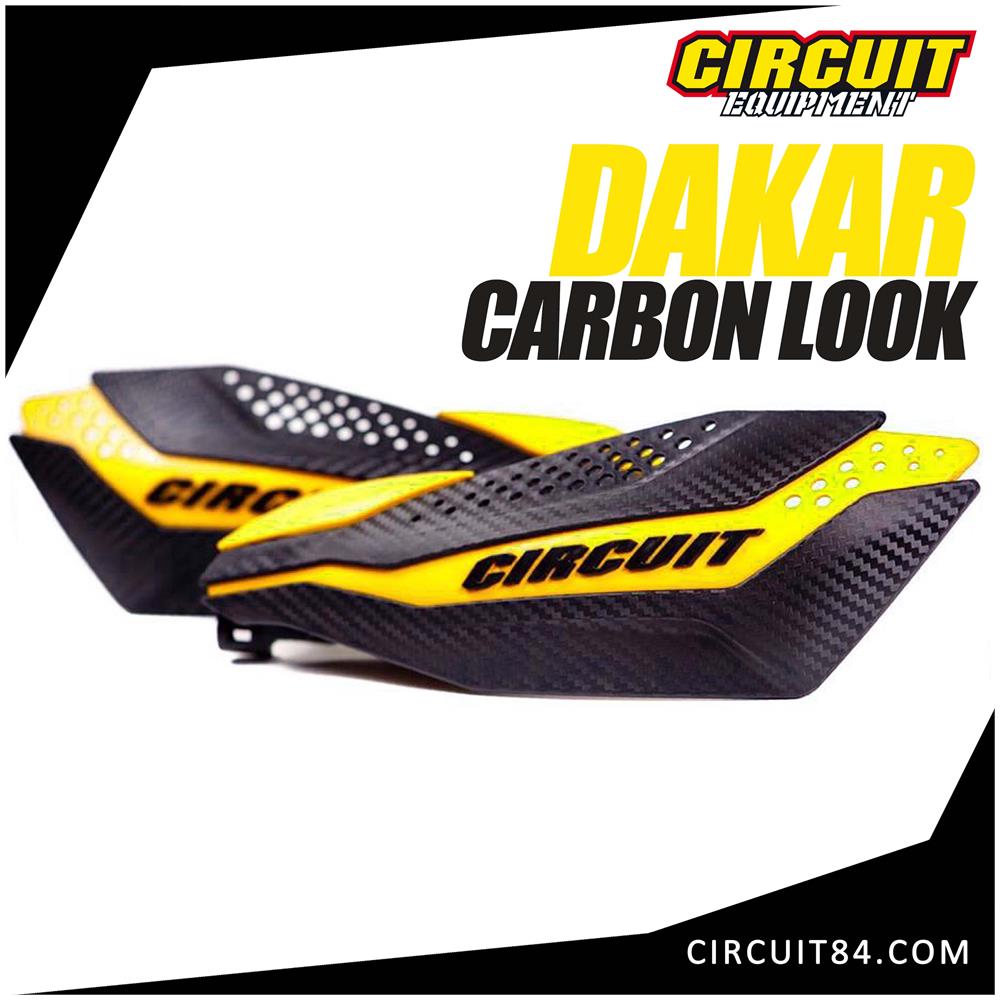 Paramani Dakar Universali Carbon / giallo - Foto 1