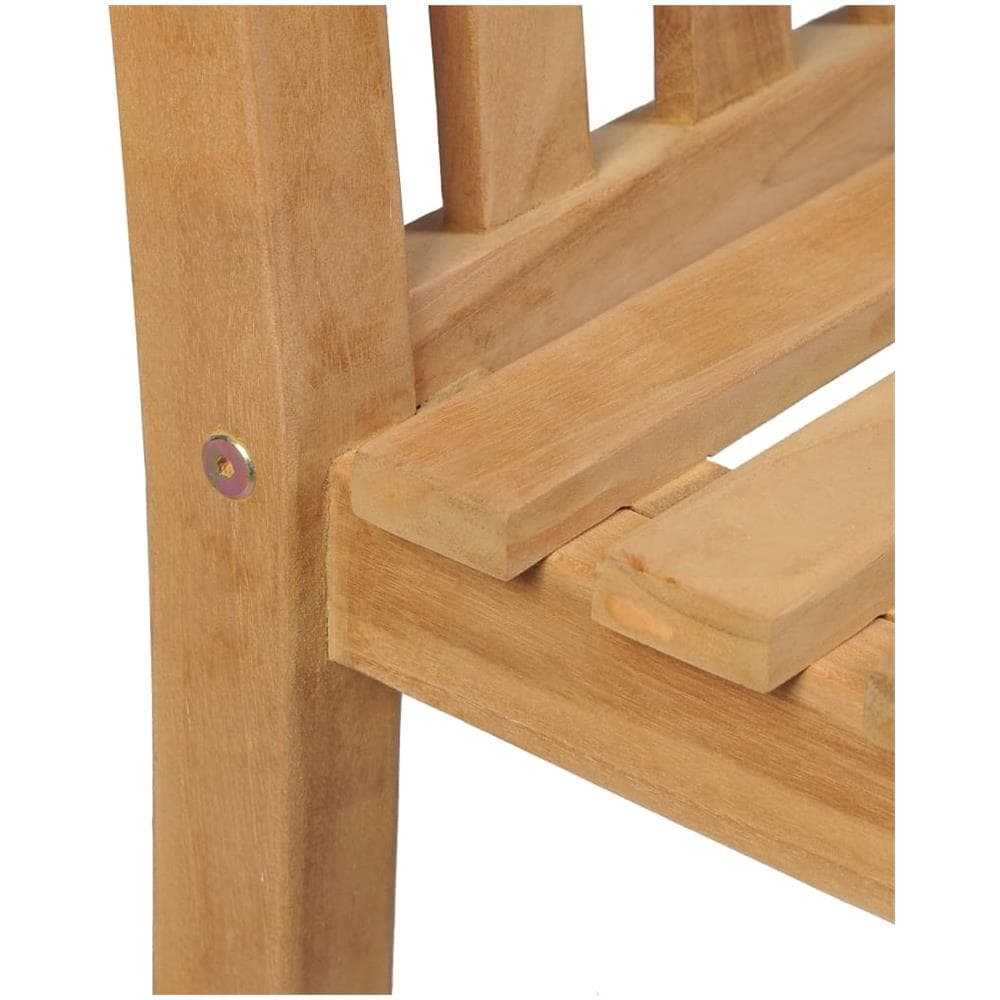 Set da Pranzo per Esterni 5 pz in Legno Massello di Teak - Foto 1