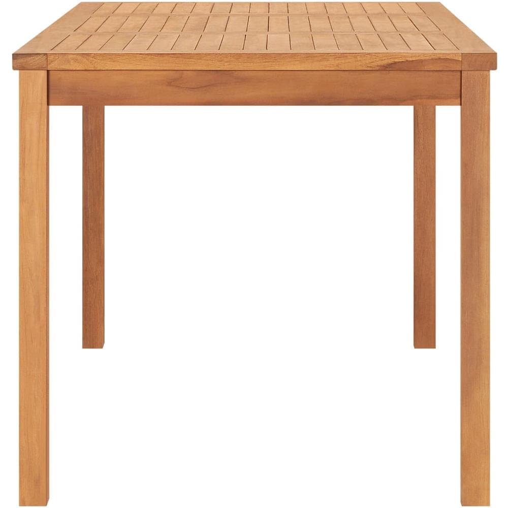 Set da Pranzo per Esterni 5 pz in Legno Massello di Teak - Foto 2