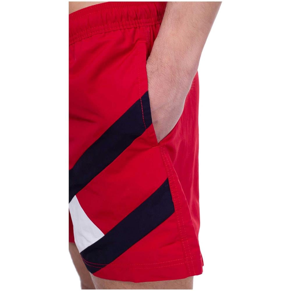 Shorts Mare Uomo In Nylon Colorblock - Foto 4