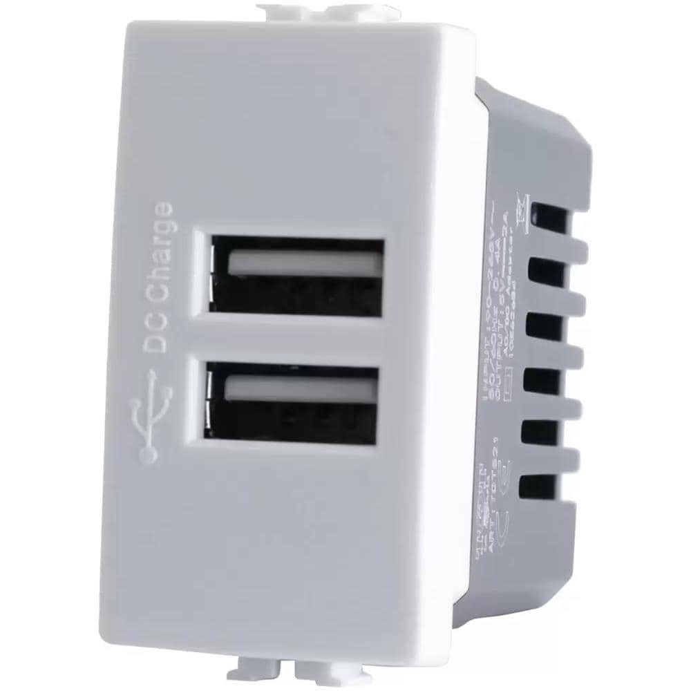 Presa Usb Doppia 2a Bticino Matix Compatibile - Foto 2
