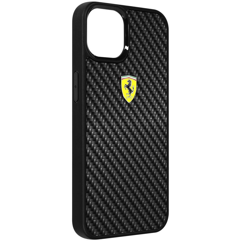 Cover Marchio Ferrari Per Iphone 13 Mini Con Logo Ferrari Nera - Foto 2