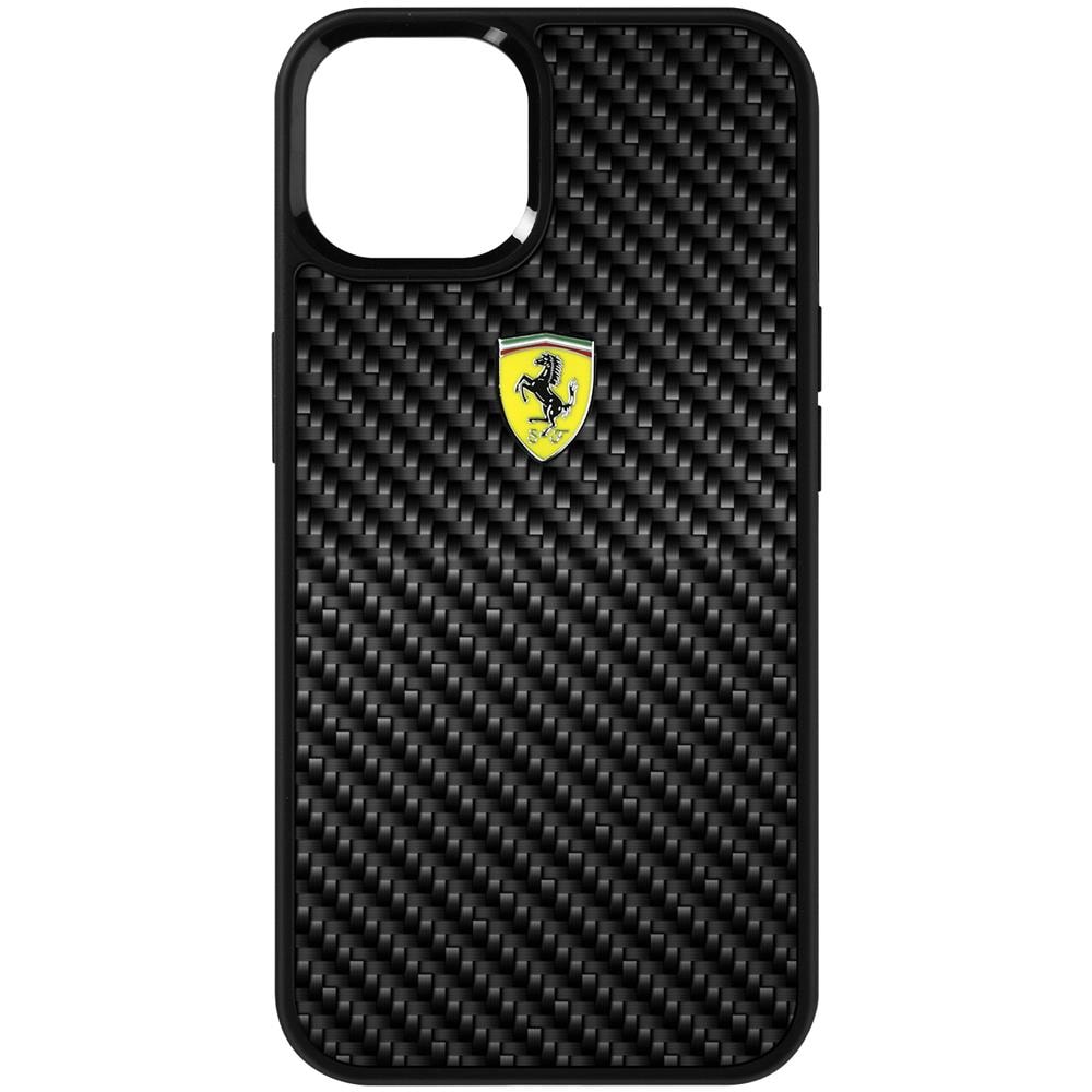 Cover Marchio Ferrari Per Iphone 13 Mini Con Logo Ferrari Nera - Foto 1
