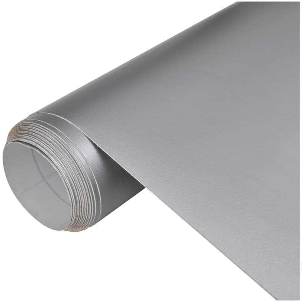 Pellicole Per Auto 2pz Argento Opaco 100x150cm - Foto 1