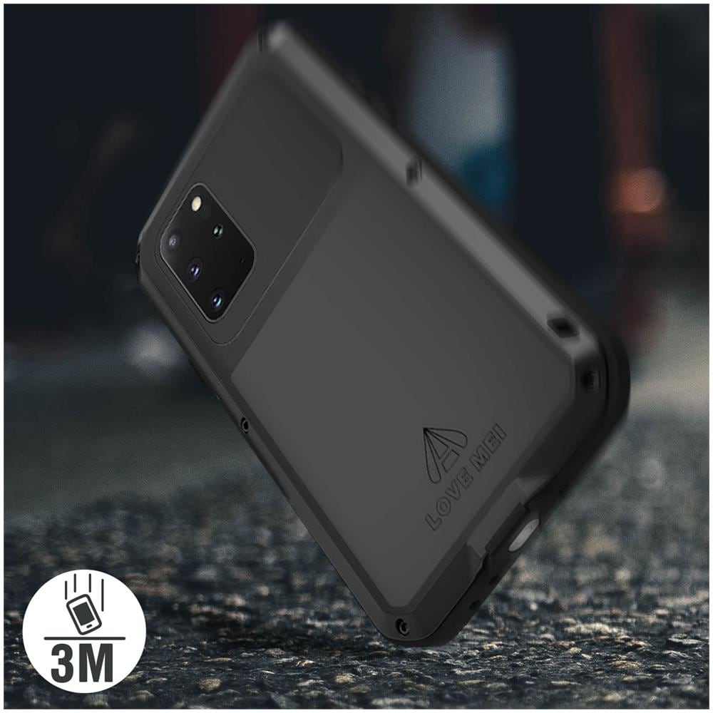 Cover Waterproof Samsung Galaxy S20 Vetro Temperato Powerful Nero - Foto 10