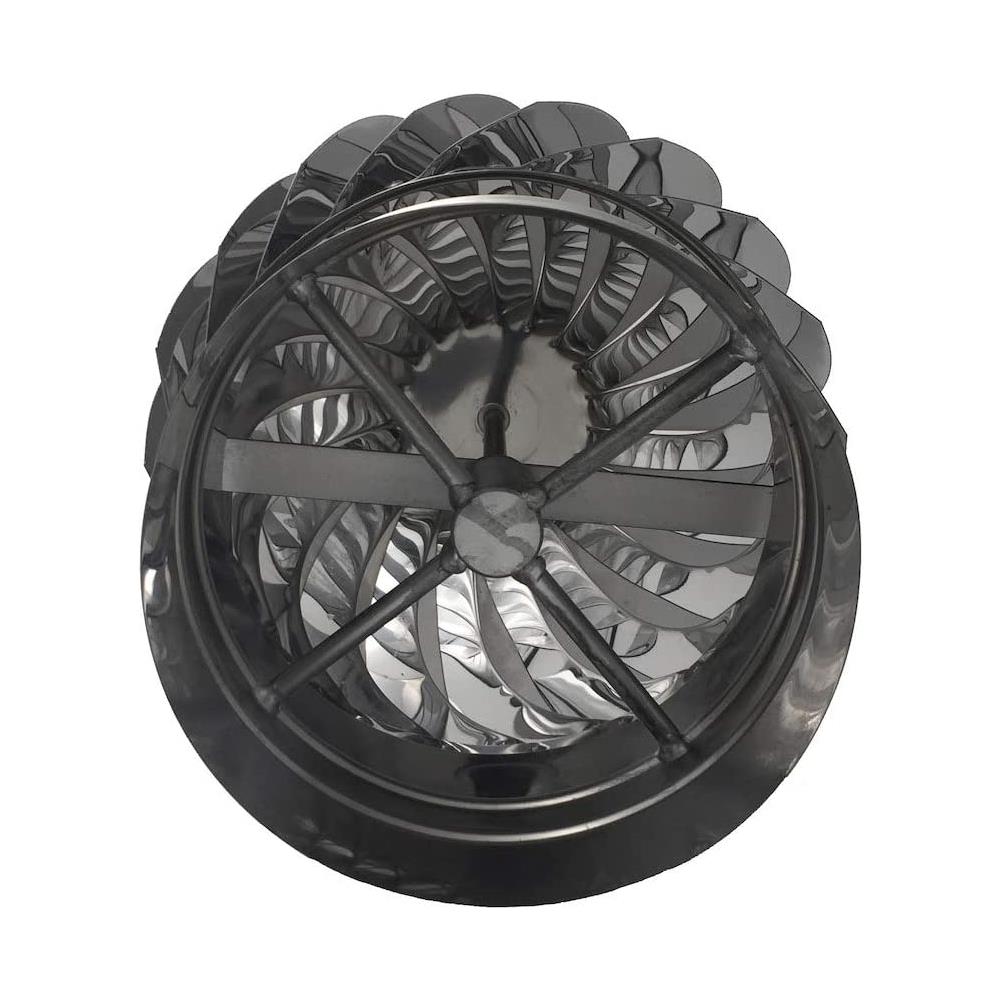 Comignolo Girevole In Acciaio Inox AISI 304 - Aspiratore Eolico Per Camini E Ventilazione 52x52 Cm - Foto 2