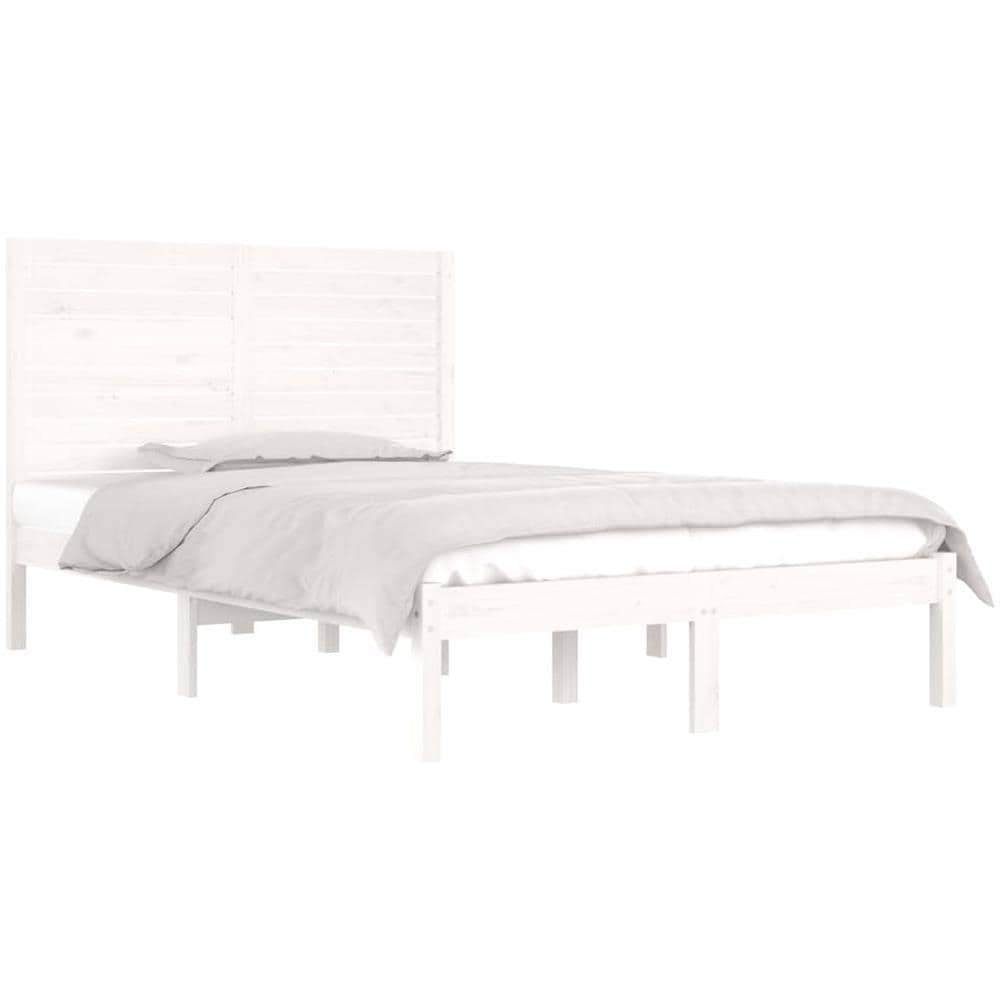 Giroletto Bianco in Legno Massello 120x190 cm Small Double - Foto 3