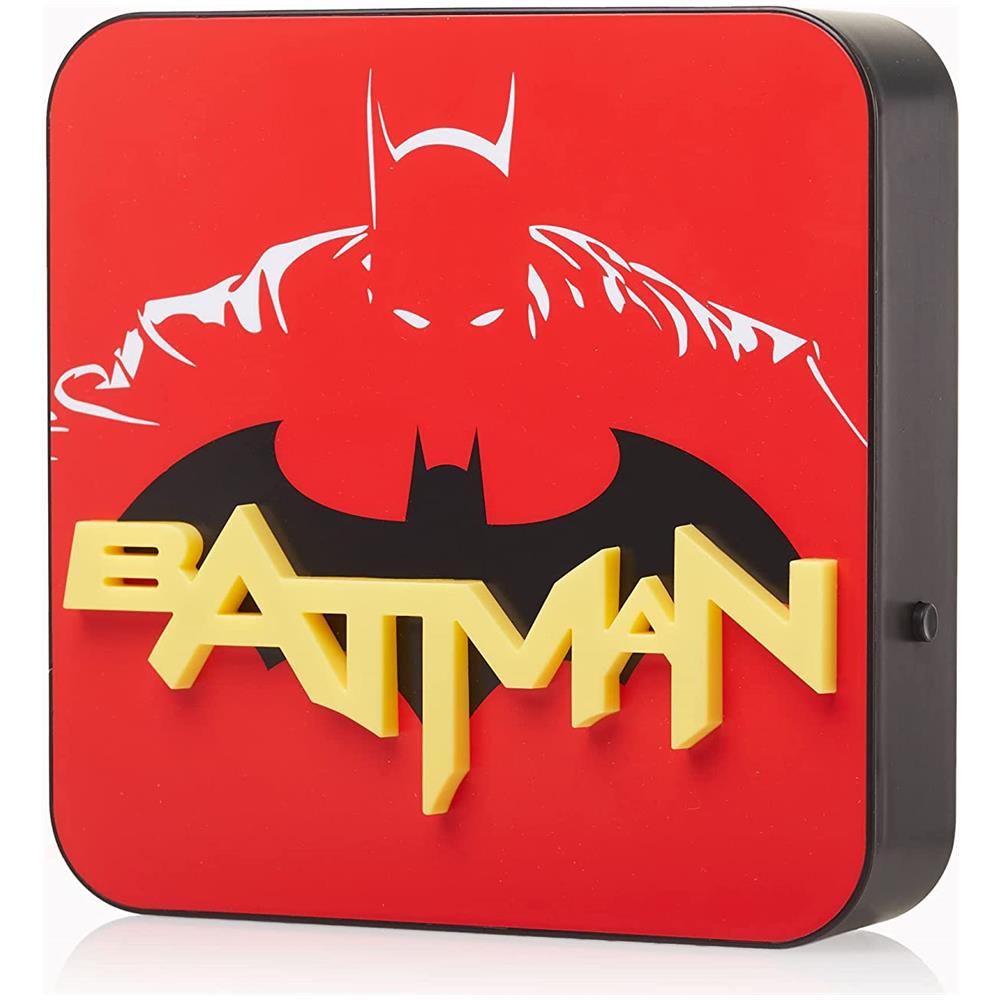 Dc Comics - Batman 3d Lampada Da Scrivania / Lampada Da Parete - Foto 1