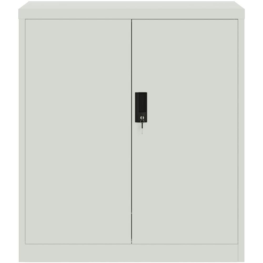 Armadio Classificatore Grigio Chiaro 79x40x90 cm in Acciaio - Foto 3