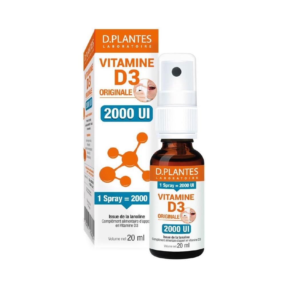 Vitamina D3 Originale 2000 Ui Spray 20ml - Foto 1