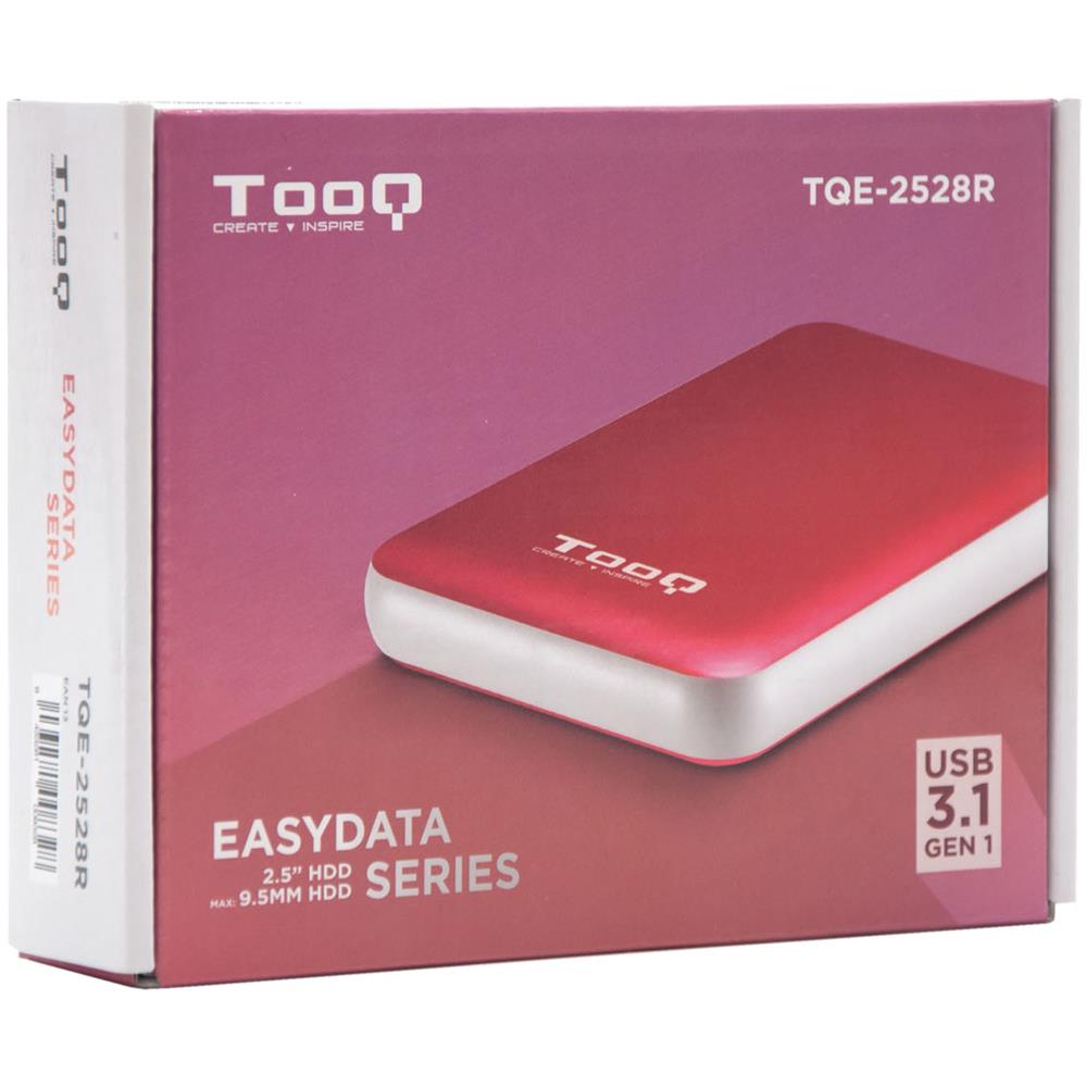 Contenitore SSD 5 Gbit /s 2,5" Serial ATA III Rosso - Foto 5