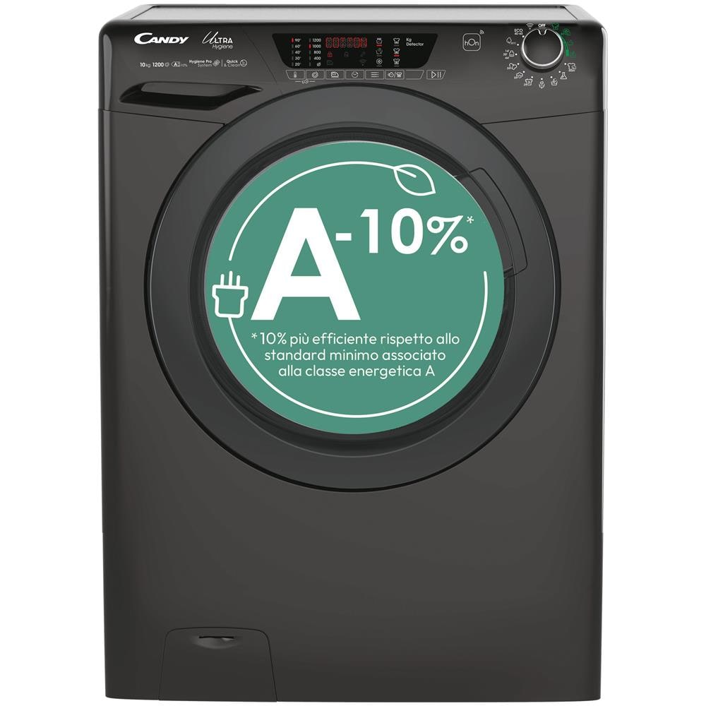 Lavatrice HES12104TWMBB6-S Capacita 10 kg Classe A Centrifuga 1200 giri - Foto 7