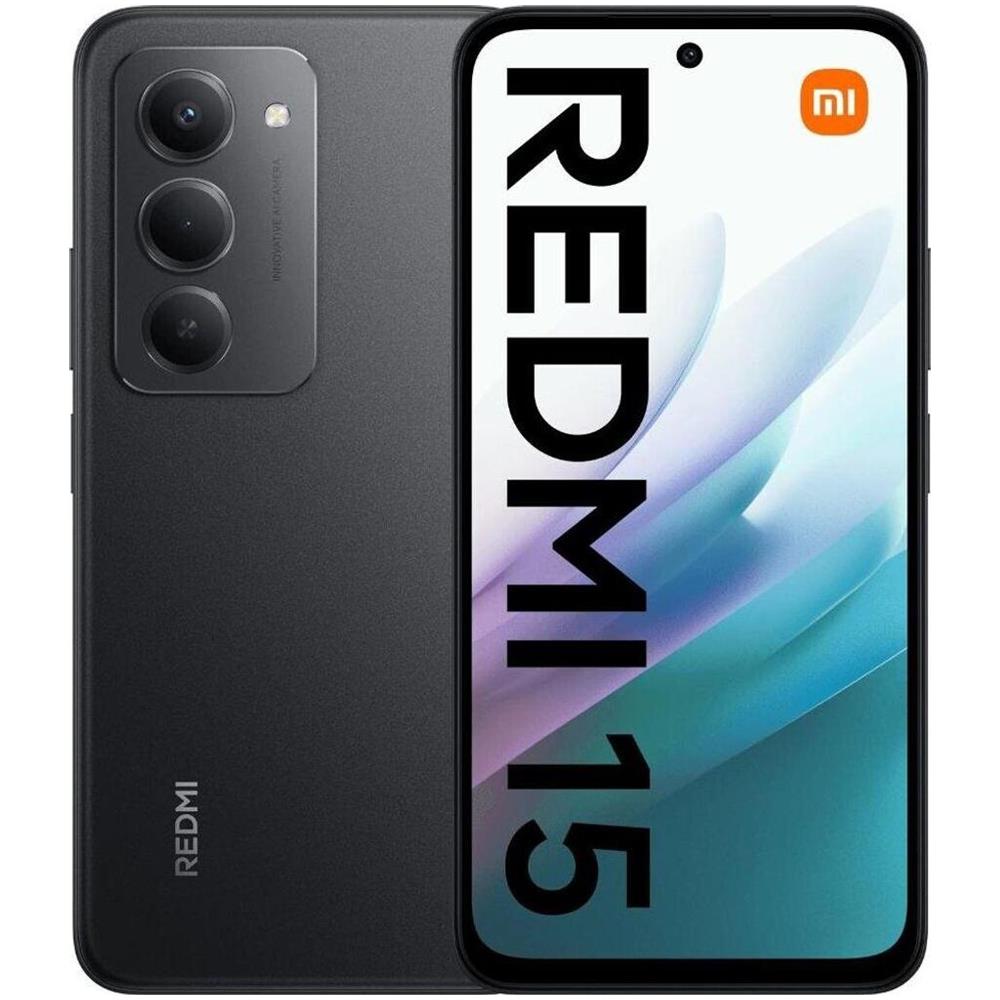 Redmi 15 4G 128GB 6GB Ram Display 6,9" LCD IPS Main Camera 50MP USB Type-C DualSim Snapdragon 685 7000mAh Midnight Black - Foto 1