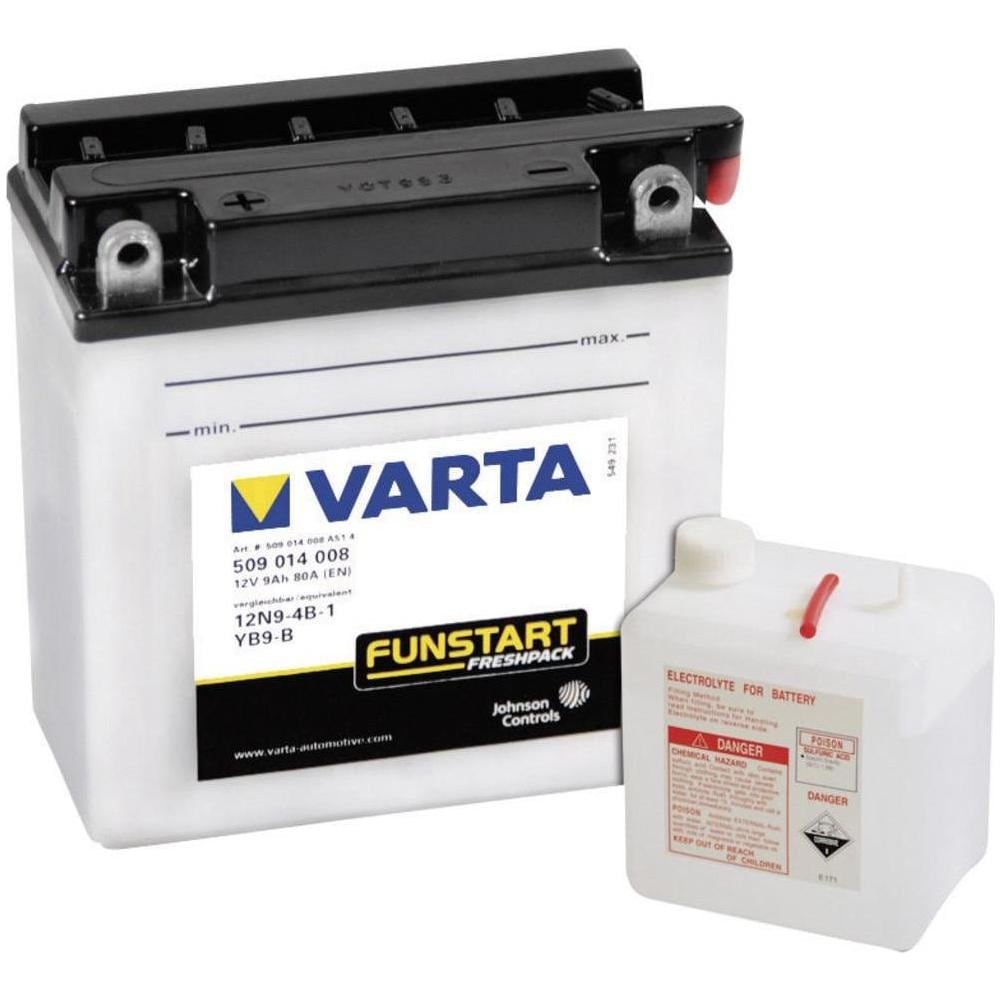 Batteria Moto Powersports FreshPack YB12A-A - Foto 1