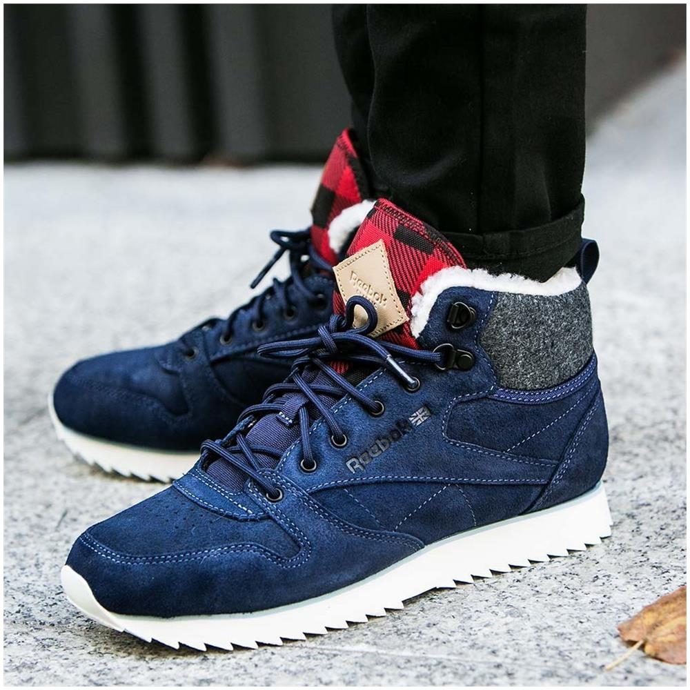 Classic Leather Mid Outdoor Pack Aq9775 Colore: Blu Marino Taglia: 40.0 - Foto 1