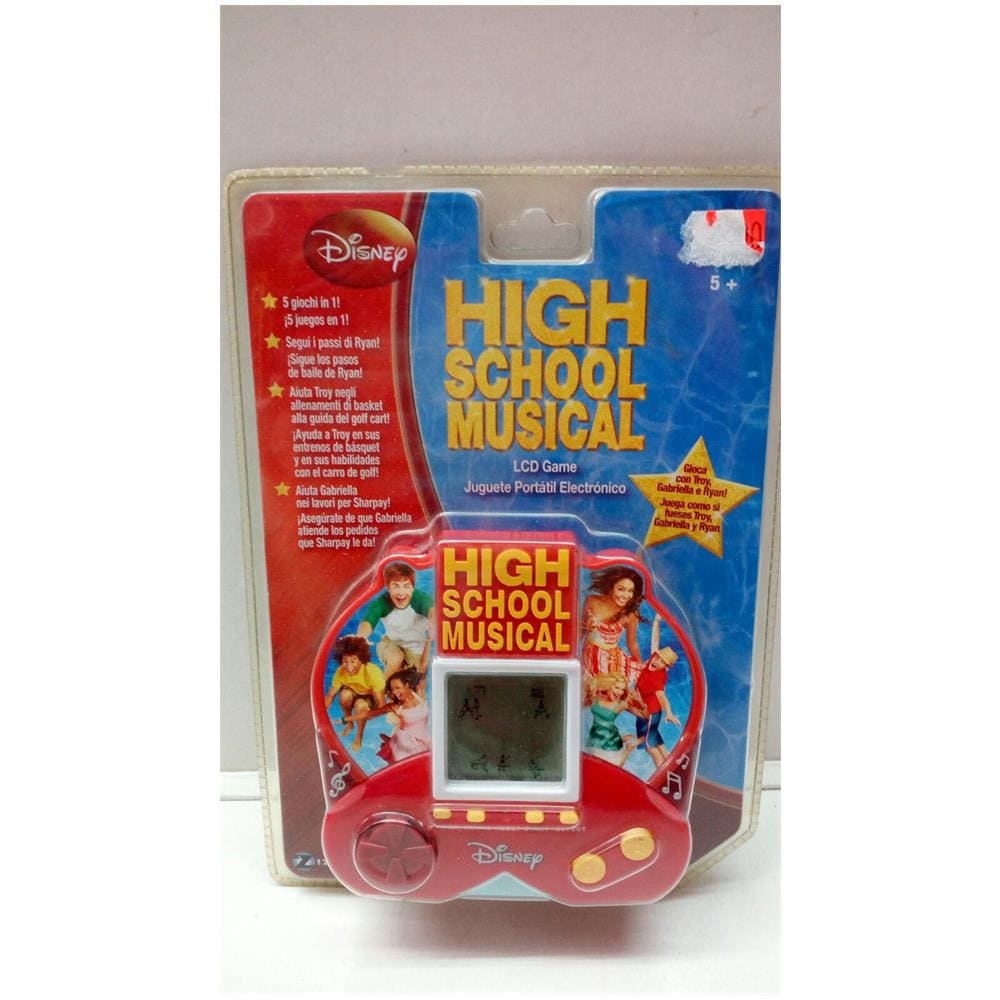 Gioco Elettronico Portatile Lcd - Game High School Musical - - Disney 5 In 1 - Foto 1