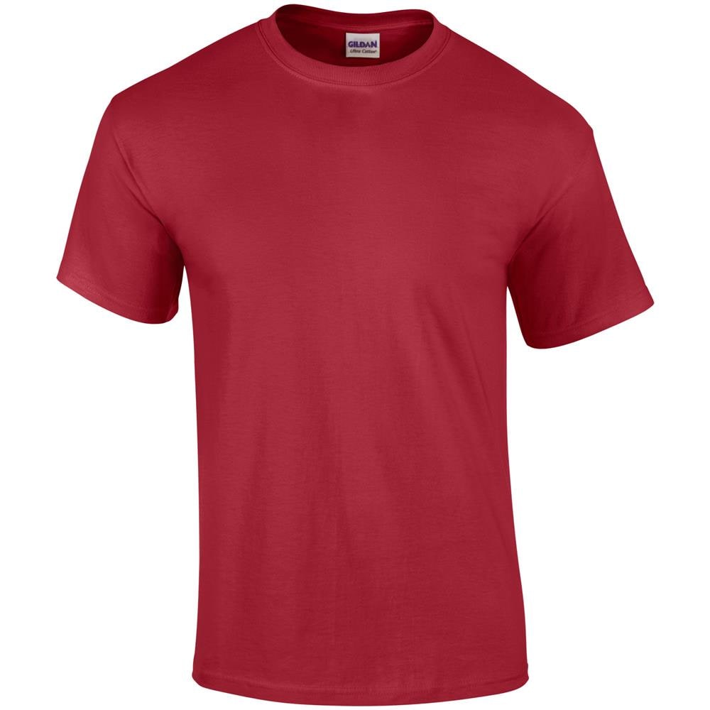 Ultra Cotton Maglietta 100% Cotone Uomo (m) (cardinale)  - Foto 1