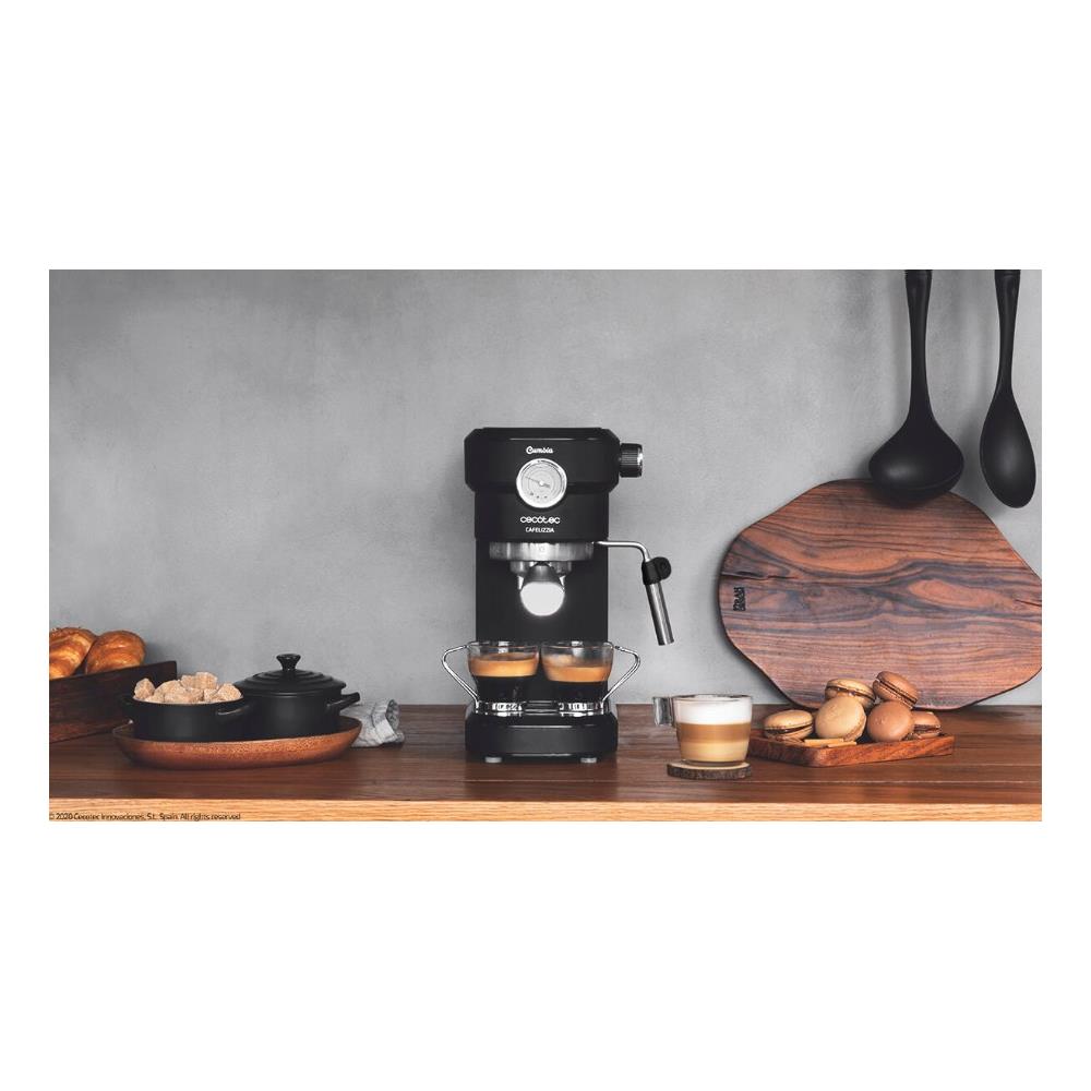 Macchina Caffé Espresso Cafelizzia 790 con Capacità Serbatoio 1.2 Litri Potenza 1350 W Colore Nero - Foto 2