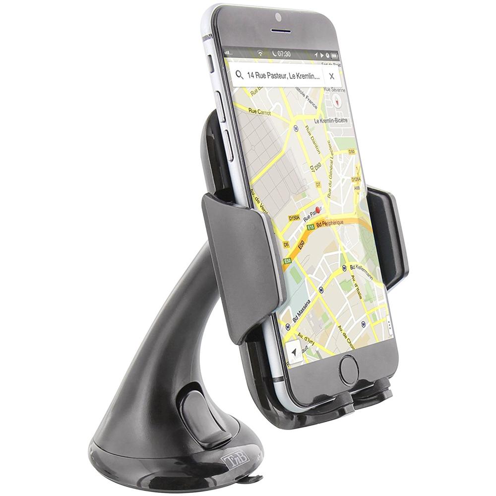 Supporto Universale da Auto per Smartphone fino a 6" Nero - Foto 5