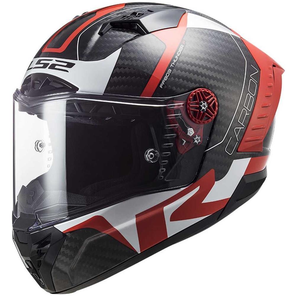 LS2 HELMETS - Casco Ls2 Thunder C Racing1 Gloss Red White - ePRICE
