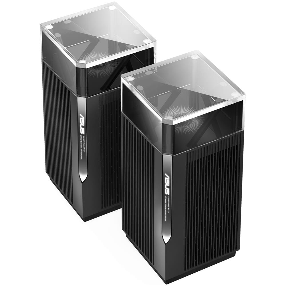 ZenWiFi Pro XT12 (2-PK) Sistema Mesh WiFi 6 Tri-band AX11000 Coppia di Router - Nero - Foto 2